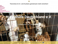 hundehilfedeutschland.de Webseite Vorschau