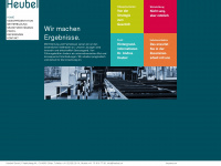 heubel.ch Webseite Vorschau