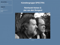 spectra-art.de Webseite Vorschau