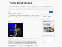 theos-tonartikultur.de Webseite Vorschau