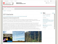 esti.admin.ch Webseite Vorschau