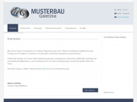 musterbau-galetzka.de Webseite Vorschau