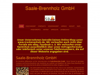 saale-brennholz.de Webseite Vorschau