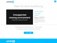 azubi.tv Webseite Vorschau