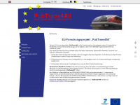 pubtrans4all.eu Webseite Vorschau