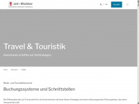 znt-travel.de Webseite Vorschau