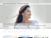 ursachenmedizin.com Webseite Vorschau