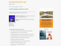 kunskapsforum.com Webseite Vorschau