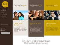 fair-quality.com Webseite Vorschau