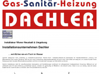 installationen-dachler.at Webseite Vorschau