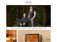 viliv-sauna.de Webseite Vorschau