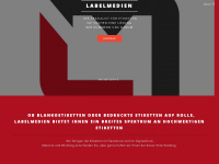 labelmedien.de Webseite Vorschau