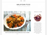 malaysianfood.net Webseite Vorschau