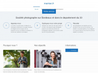 marrian.fr Webseite Vorschau