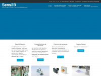 sens2b-sensores.com Webseite Vorschau