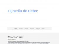 petersgarden.org Webseite Vorschau