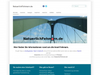 natuerlichfehmarn.de Webseite Vorschau