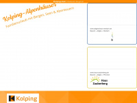 kolping-alpenhaeuser.de Webseite Vorschau