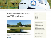 tsgimpfingen.wordpress.com Webseite Vorschau