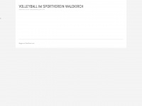 svwvolleyball.wordpress.com Webseite Vorschau