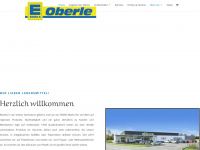 edeka-oberle.de Webseite Vorschau