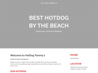 hotdogtommys.com Webseite Vorschau
