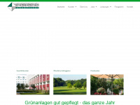 peters-gruenpflege.de Webseite Vorschau