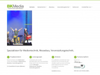 bk-media.tv Webseite Vorschau