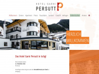 persutt-ischgl.at Webseite Vorschau