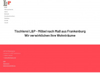 lp-tischlerei.com Webseite Vorschau