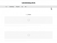 lederbekleidung-berlin.de Webseite Vorschau