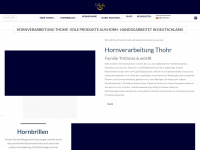 thohr.de Webseite Vorschau