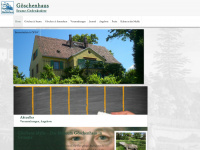 goeschenhaus.de Webseite Vorschau