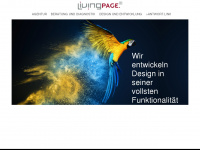 livingpage.com Webseite Vorschau