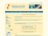 skoliose-op.info Webseite Vorschau