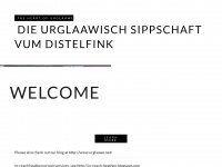 distelfink.org Webseite Vorschau