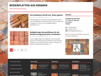 keramik-platten.de Webseite Vorschau