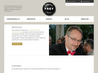 frey-champagne-import.ch Webseite Vorschau