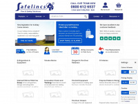safelincs.co.uk Webseite Vorschau
