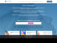 osteopathy.ie Webseite Vorschau