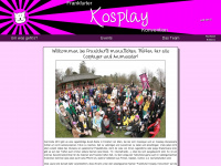 kosplay.de Webseite Vorschau