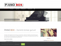 pianobox.de Webseite Vorschau