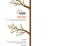 maple-webdesign.cz Webseite Vorschau