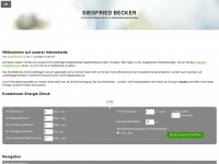 schornsteinfeger-siegfried-becker.de Webseite Vorschau