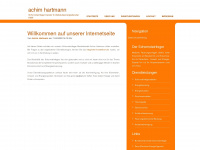 achim-hartmann.de Webseite Vorschau