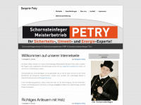 schornsteinfeger-petry.de Webseite Vorschau