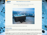 gp-whirlpools.com Webseite Vorschau