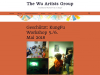 thewuartistsgroup.wordpress.com Webseite Vorschau
