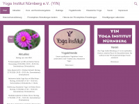 yoga-nbg.de Webseite Vorschau
