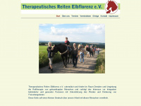 therapeutisches-reiten-elbflorenz.de Webseite Vorschau